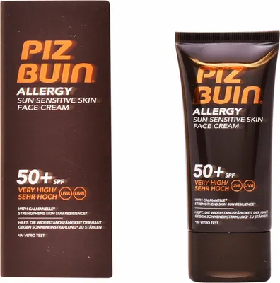 Produktbild von Sonnenschutzcreme für das Gesicht Allergy Piz Buin Spf 50 (50 ml)