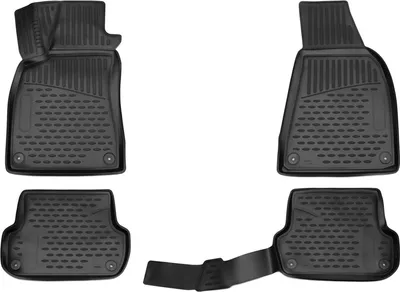 Zdjęcie produktu dla 2000-2008 Audi A4 Limo Avant dywaniki podłogowe TPE czarne 4 szt