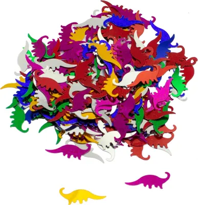 Produktbild von Oblique Unique Dino Konfetti bunt Kinder Geburtstag Dinosaurier Tisch Deko Streudeko