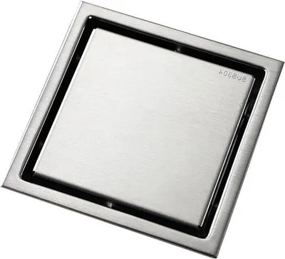 Productafbeelding van Verborgen doucheuitlaatkap, vierkant, doucheuitlaatafdekking (11x11 cm)
