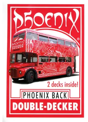 Productafbeelding van Dble-Decker krachtspel - 2 x 26 cm - Rood