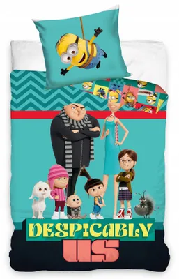 Image de Detexpol Parure de lit enfant Minionki Coton Licenciée