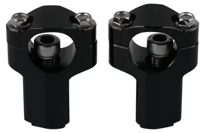 Image de Élévateur de guidon KTM - Fixation de guidon - 52 mm - Aluminium - Noir - Compatible avec les modèles EXC 250/300 et EXC-F 350/450 (2016–2023), ainsi que les modèles SX 125 et SX-F 250/450 (2005–2015)