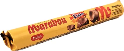 Image de Rouleau de chocolat Marabou fourré au caramel et au daim 1x67g