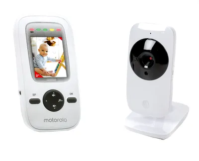 Produktbild von Motorola MBP 481 Babyphone, KameraÃ1/4berwachung, Reichweitenkontrolle, Schlaflieder