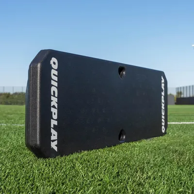 Imagen del producto de Reboteador de fútbol con superficie de doble cara, ángulo ajustable, portátil, equipo de entrenamiento para fútbol