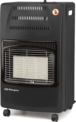 Produktbild von Orbegozo HCE 60, 4200 W, Gas, Schwarz, Drinnen, Butan/Propan, 305 g/h