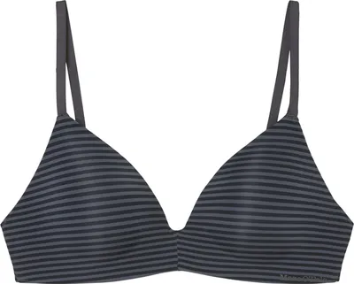 Immagine prodotto di Marc O'Polo Reggiseno senza ferretto Second Skin da donna - strisce antracite - taglia 85D