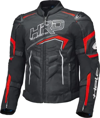 Produktbild von Held Safer SRX Motorrad Textiljacke, schwarz/weiß/rot, L