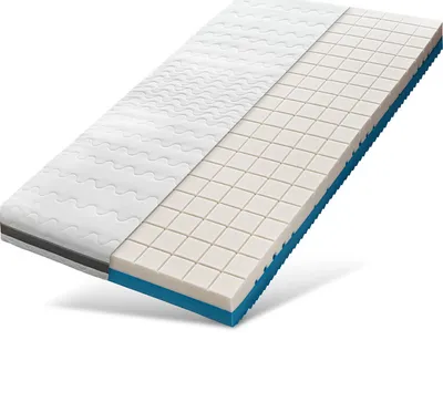 Produktbild von NovaSleep - Matrace 90x200 H2 H3, výška cca 18 cm, 7zónová matrace ze studené pěny 90 x 200 s měkkým potahem z dvojité látky