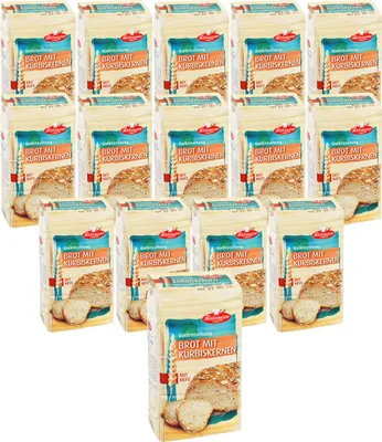 Produktbild von BIELMEIER Brotbackmischung Kürbiskernbrot 15 Stück á 500 g Küchenmeister