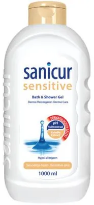 Produktbild von Sanicur Douchegel sensitive (1000 ml)