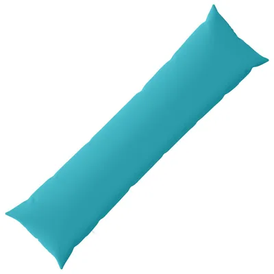 Imagen del producto de Funda de cojín vidaXL, modelo HEERLEN, color turquesa, 40 x 145 cm, material: poliéster