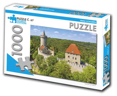 Obrázek produktu pro PUZZLE TOURIST č. 67 - Hrad Kokořín - 1000 dílků