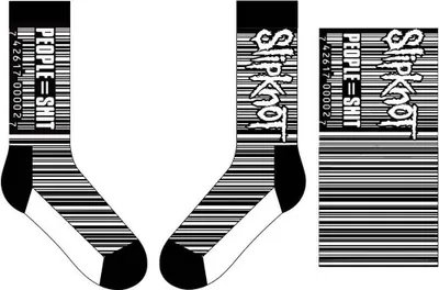 Produktbild von SLIPKNOT Socken - Barcode