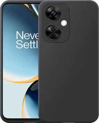Produktbild von Geeignet für OnePlus Nord N20 Phone Case Schwarz Flexible Silicon TPU Case - Flexible Back Cover Case Silicon TPU - Schwarz - Smartphonics