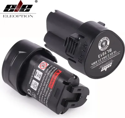 Obrázek produktu pro balení 2 lithiových baterií 10,8 V 2000 mAh pro Makita BL1013 TD090D TD090DW LCT203W LCT204 194550-6