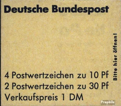Produktbild von Briefmarken BRD (BR.Deutschland) 1972 Mi MH16c (kompl.Ausg.) postfrisch Unfallverhütung
