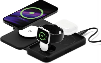 Immagine prodotto di Cygnett Voyager Cuffie, Smartphone, Orologio intelligente Nero USB Carica wireless Ricarica rapida Interno