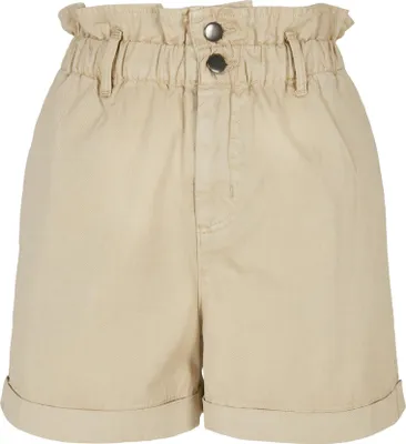Image de Urban Classics Ladies Paperbag Shorts softseagrass - 28