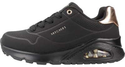 Produktbild von Skechers Uno Gen1 - Shimmer Away Sneakers Laag - zwart - Maat 32