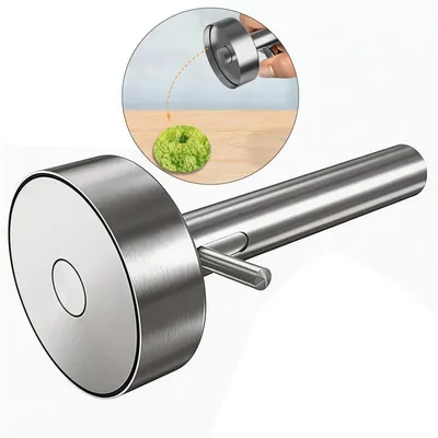 Produktbild von Falafel Löffel Fleischbällchen Former Edelstahl 5,5cm Scoop Maker mit Hebel Küchenwerkzeug für Falafel Frikadellen Donuts Küche