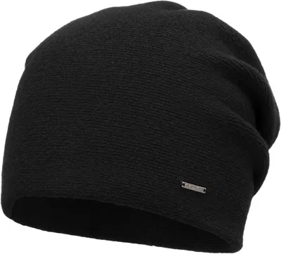Produktbild von Vivisence Damen Beanie Mütze Winter Aus Warmem Wollgarn Klassische Herbst Wintermütze Gemütlich Mit Perfekter Passform Drei Falten Am Rücken Innenfutter Extra Komfort Modell, Schwarz,Einheitsgröße