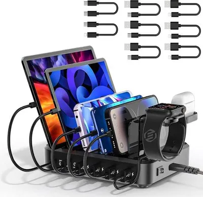 Produktbild von Ladestation für Smartphone und Tablet - Ladestation - Ladestation für Mobiltelefone und Tablet - Ladestation für Geräte