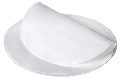 Produktbild von 150 runde Backpapiere, 17,5 cm (7 Zoll), antihaftbeschichtet, für Hamburgerpressen, Kuchen, n, Heißluftfritteusen (7 Zoll)