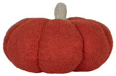 Obrázek produktu pro Clayre & Eef Dekorace – dýně, Ø 30 x 18 cm, červená, polyester