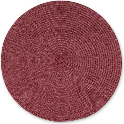 Produktbild von CONTINENTA Tischset rund, weinrot Ø38 cm 6629 4017167662909