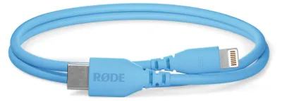 Productafbeelding van RØDE SC21 USB-C naar Lightning kabel (30 cm, blauw)