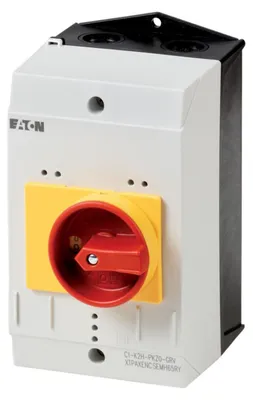 Immagine prodotto di Custodia vuota Eaton con interruttore di emergenza (L x P x A) 160 x 100 x 130 mm Grigio, rosso, giallo CI-K2-PKZ0-GR 1 pz (219655)