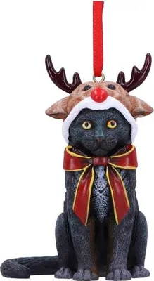 Produktbild von Nemesis Now Weihnachtskugeln  Reindeer Cat Standard Standard