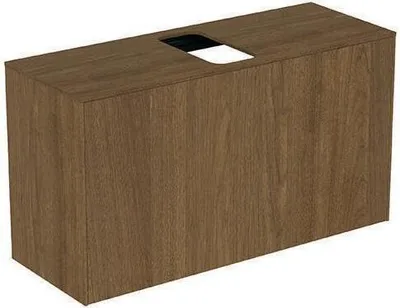 Produktbild von Schubladenfront CONCA für WTU, 980x536mm Walnuss dunkel Walnuss dunkel