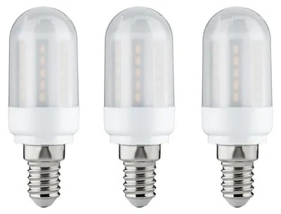Produktbild von 3x Paulmann LED Kolbenlampe 3,5W E14 230V Satin 2700K