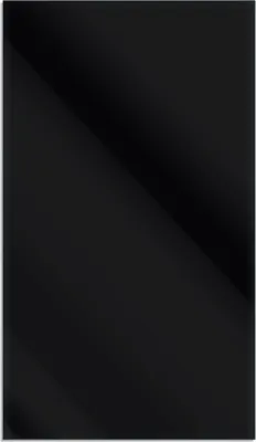 Produktbild von Wallario Herdabdeckplatte aus Glas 1-teilig, Größe 30x52 cm Schwarz