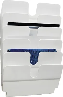 Obrázok produktu pre DURABLE Prospektspenderset Querformat Flexiplus 6 A4 weiß