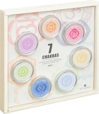 Produktbild von Set mit 7 chakra-kerzen 48 g  - Atmosphera créateur d'intérieur