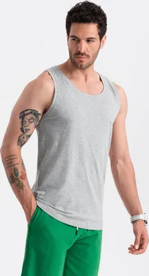 Obrázek produktu pro Ombre Clothing Pánské tílko Ebonragon šedá S