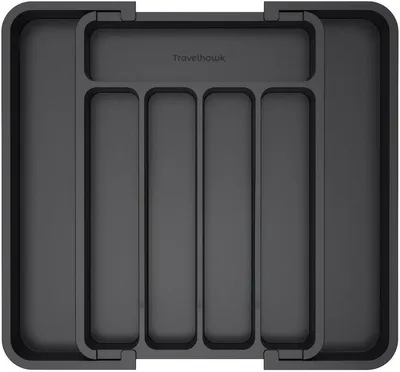 Produktbild von Travelhawk Besteckeinsatz – Ausziehbar 31-37 cm