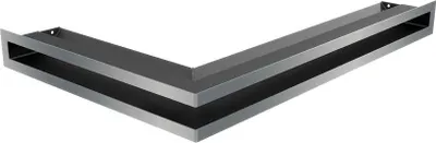 Produktbild von Eck-Lüftungsgitter LUFT rechts 40x60x6 Edelstahl
