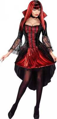 Produktbild von Vampiressa Bethany Damenkostüm als Kostüm für Halloween & Fasching Größe: M