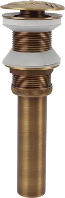 Obrázok produktu pre Kúpeľňové umývadlo Drain Brass Retro Anti Clog Pop Up Drain Stopper Wash Basin Drain Filter pre domácu kuchyňu