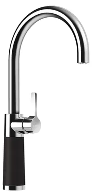 Produktbild von SCHOCK Armatur SC-520 in NERO mit Festauslauf / CRISTALITE PLUS®