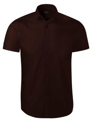Image de Malfini - Chemise pour homme, coupe étroite PP11682 (XXL) (marron)