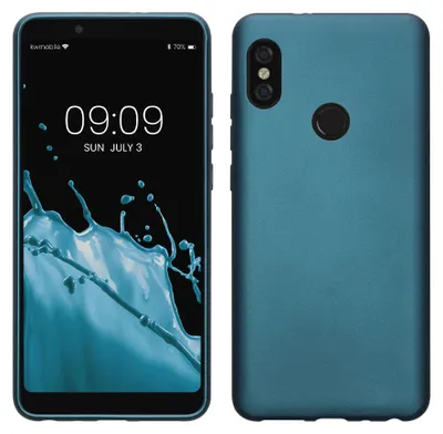 Produktbild von kwmobile Handyhülle für Xiaomi Redmi Note 5 (Global Version) / Note 5 Pro Hülle - Silikon Case metallisch schimmernd - Schutzhülle Cover - Metallic