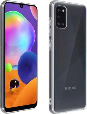 Produktbild von Avizar, Gelhülle (frosted) für Samsung Galaxy A31, Transparent