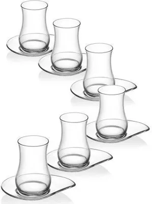 Produktbild von LAV Eva 24 tlg Türkische Teegläser Teegläserset Teeglas Gläser Cay Bardagi
