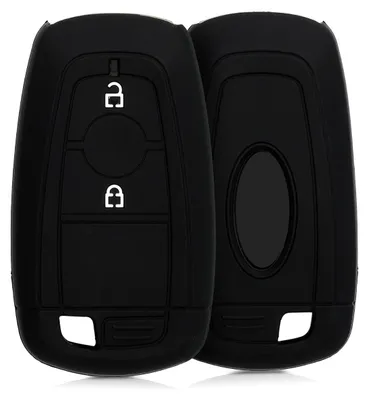 Produktbild von kwmobile Schlüsselhülle für Ford 2-Tasten Autoschlüssel Keyless Go Hülle - Autoschlüssel Schlüssel Hülle aus Silikon - Schlüsselschutz Gehäuse in